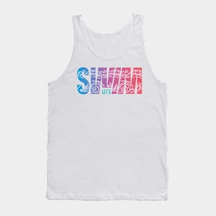 Swim Creative Waves Design Tank Top